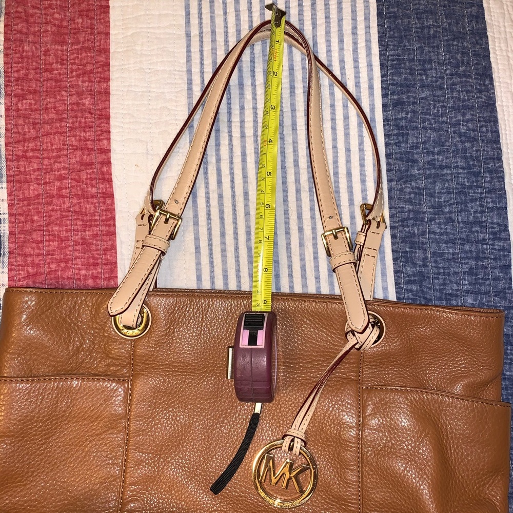 ***SOLD***Michael Kors Leather Tote - Picture 5 of 6